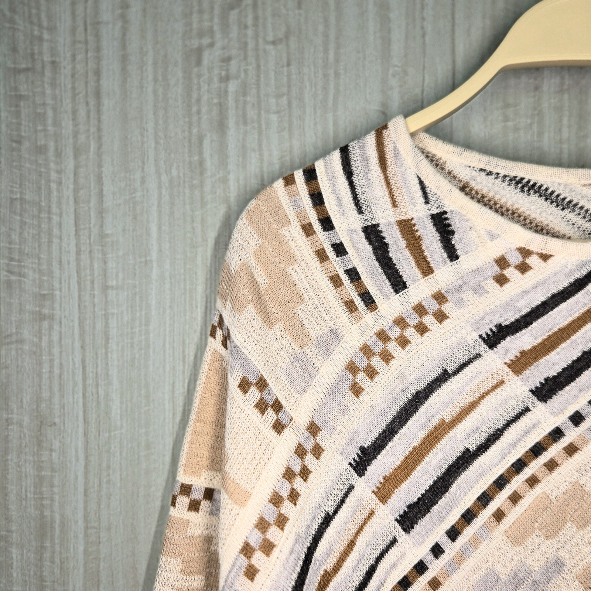 Andean Sunset Baby Alpaca Poncho